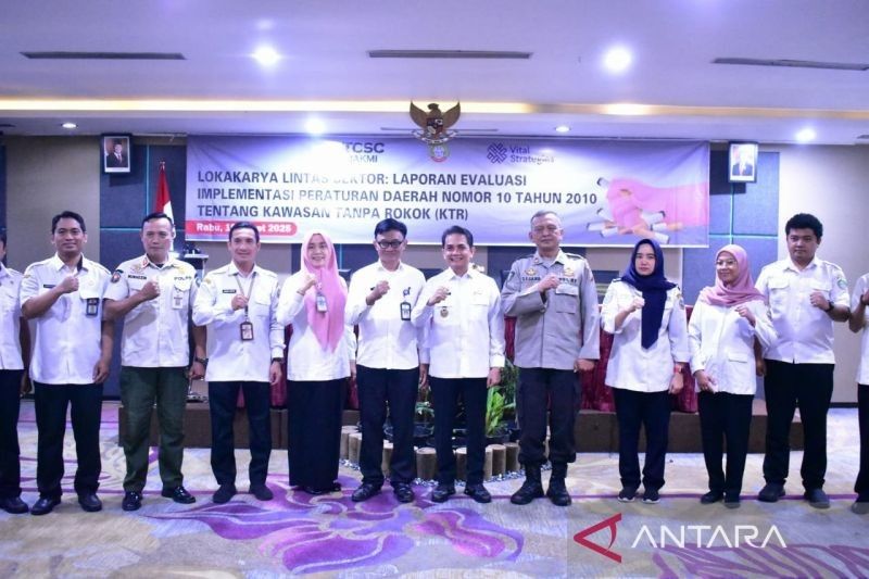 Pontianak Raih Peringkat Kedua Nasional Implementasi Kawasan Tanpa Rokok