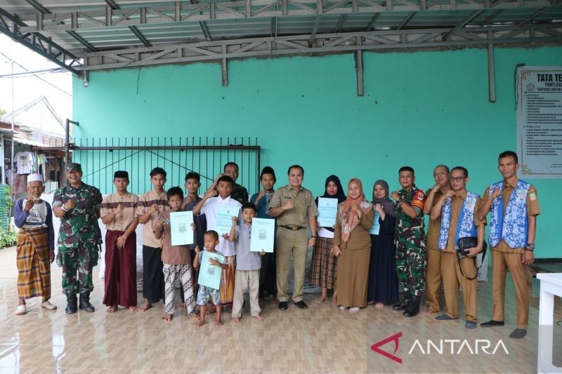 36 Anak Panti Asuhan Bekasi Terima Akte Kelahiran, TNI Berperan Aktif