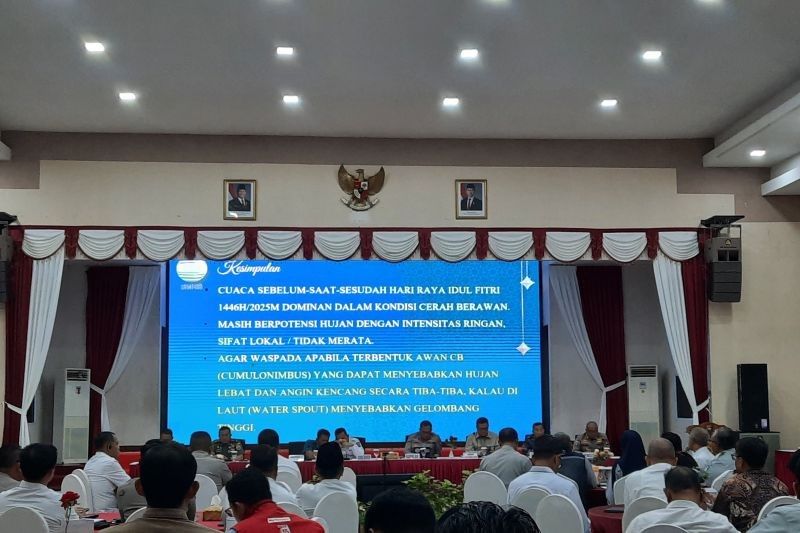 Prakiraan Cuaca Kepri saat Lebaran 2025: Cerah Berawan, Waspada Hujan Lokal dan Angin Puting Beliung