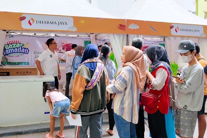 Dharma Jaya Jaga Stabilitas Harga Pangan Jelang Lebaran: Bazar Pangan Murah Hadir!