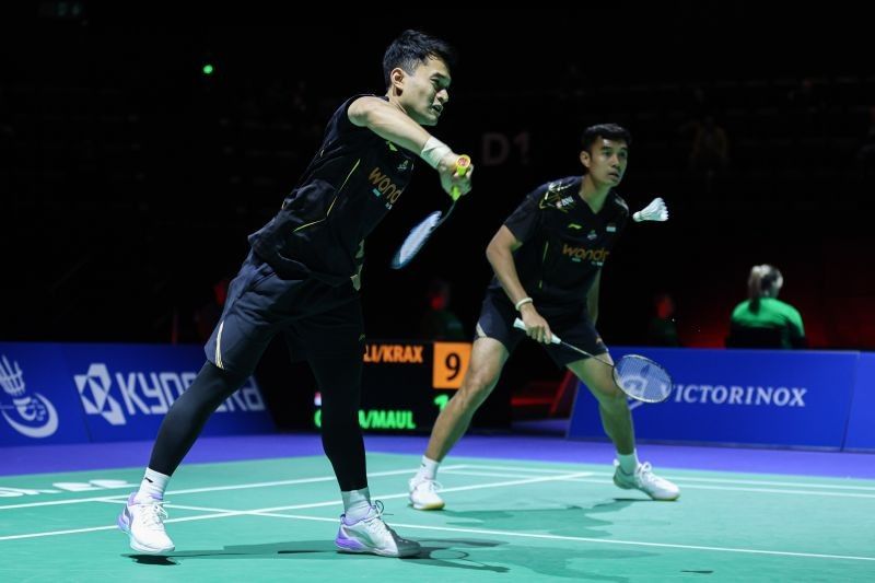 Leo/Bagas Untung di Swiss Open 2025, Lawan Mundur di Babak Pertama!