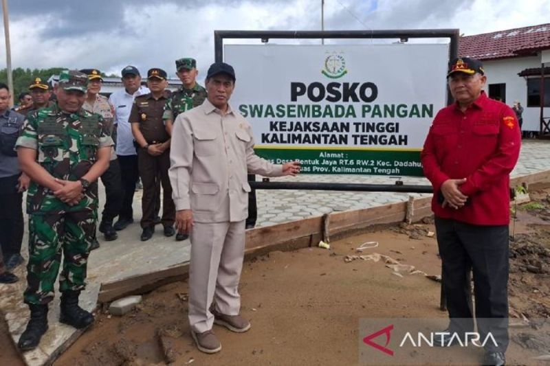 Mentan Apresiasi Kejati Kalteng Bentuk Posko P3H Swasembada Pangan