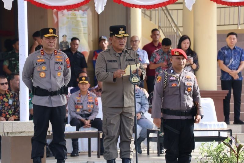 Polda Sulut Gelar Apel Pasukan Operasi Ketupat 2025: Mudik Aman, Keluarga Nyaman