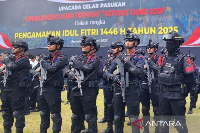 14 Ribu Personel Gabungan Siap Amankan Arus Mudik Lebaran di Jateng