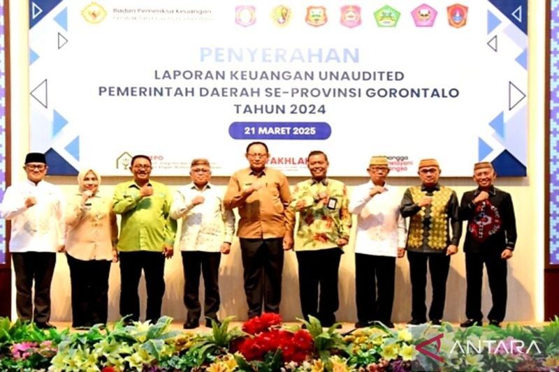 Pemda Gorontalo Serahkan Laporan Keuangan Unaudited 2024 ke BPK, Tunjukkan Transparansi dan Akuntabilitas