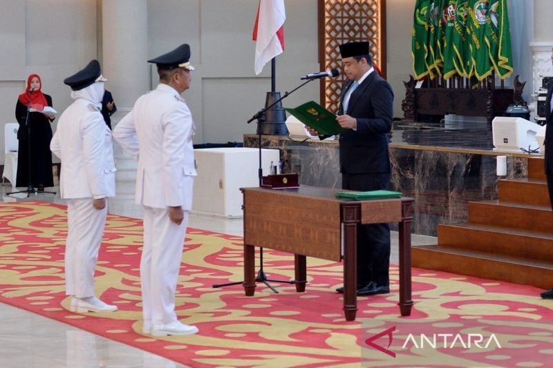 Bobby Nasution Lantik Bupati dan Wabup Mandailing Natal, Dorong Pemanfaatan Potensi Daerah