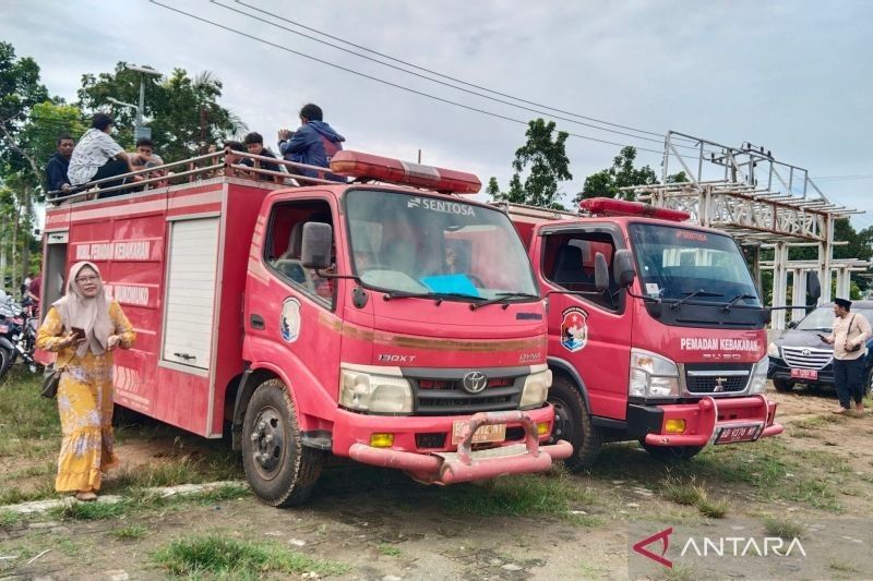 Petugas Damkar Mukomuko Siaga Hadapi Lebaran 2025