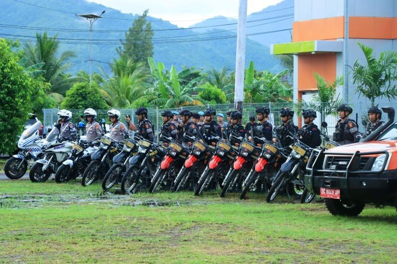 Polda Maluku Utara Kerahkan 824 Personel Amankan Idul Fitri 1446 H