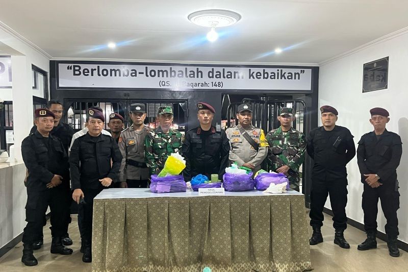 Lapas Sleman Steril dari Barang Terlarang Usai Penggeledahan Bersama BNNK