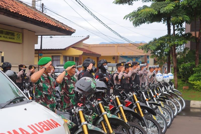 Polda Lampung Siapkan 81 Pos Pengamanan Mudik Lebaran 2025