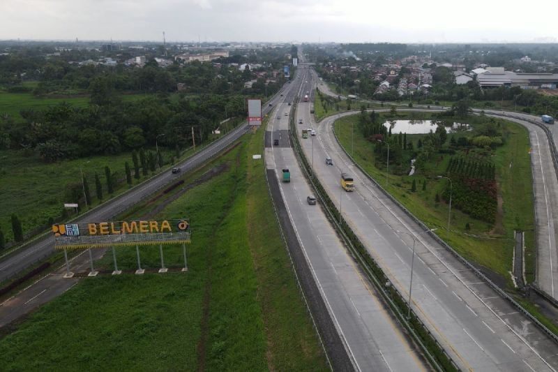 Volume Lalu Lintas Tol Belmera Naik Jelang Lebaran 2025