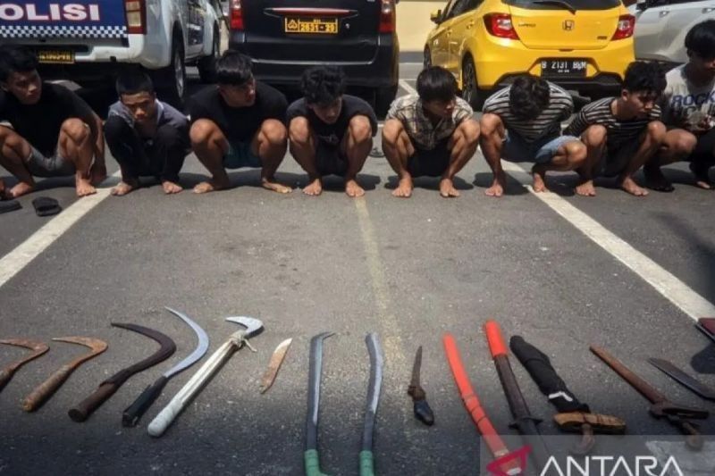 Geng Motor Brutal di Jakarta Pusat Dibekuk, Tiga Remaja Jadi Korban Penganiayaan