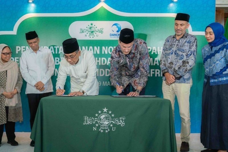 Danone dan PBNU Perkuat Kerja Sama: Dorong Inovasi dan Kesejahteraan Ekonomi