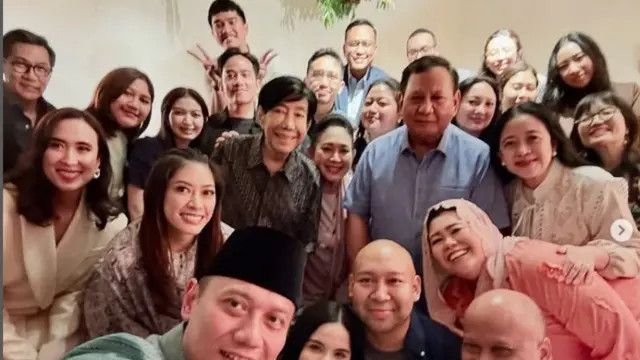 Momen Bersejarah, Anak-Anak Presiden RI Kumpul Rayakan Ulang Tahun Didit Hediprasetyo, Ada Yenny Wahid, Ilham Habibie, AHY hingga Gibran