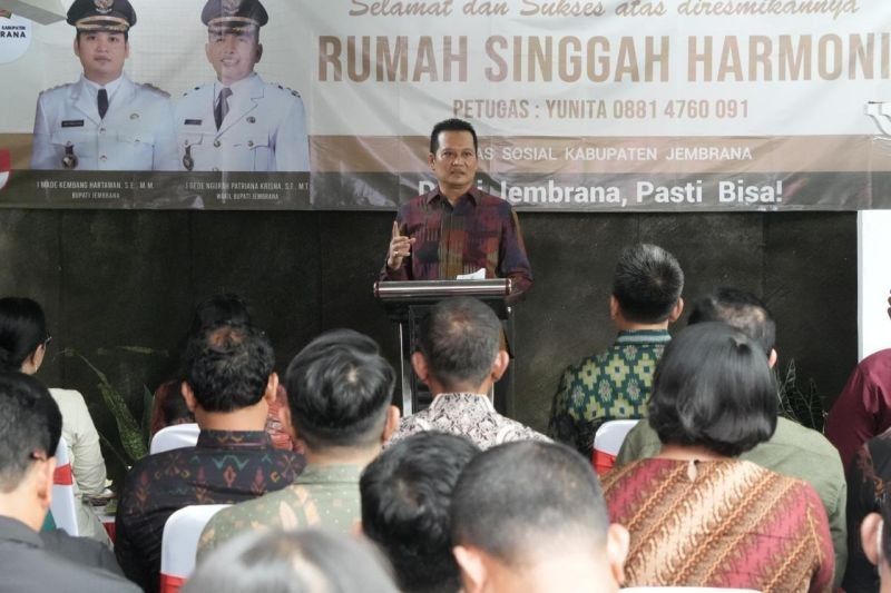 Pemkab Jembrana Resmikan Rumah Singgah di Denpasar untuk Warga Jembrana yang Berobat di RS Sanglah