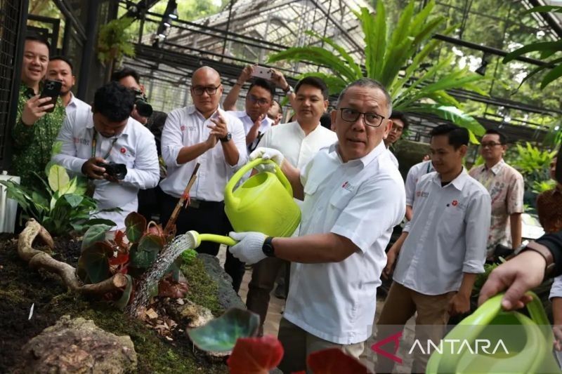 BRIN dan Mitra Natura Raya Resmikan Rumah Kaca Taman Begonia di Kebun Raya Bogor