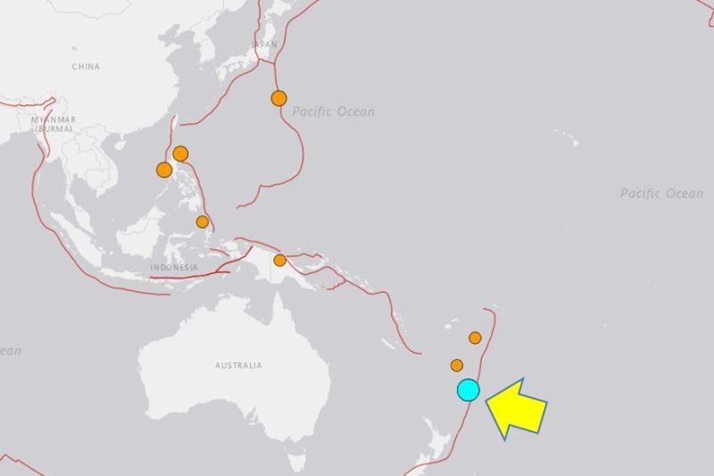 Peringatan Tsunami di Selandia Baru Usai Gempa 6,8 Magnitudo Guncang Pantai Barat