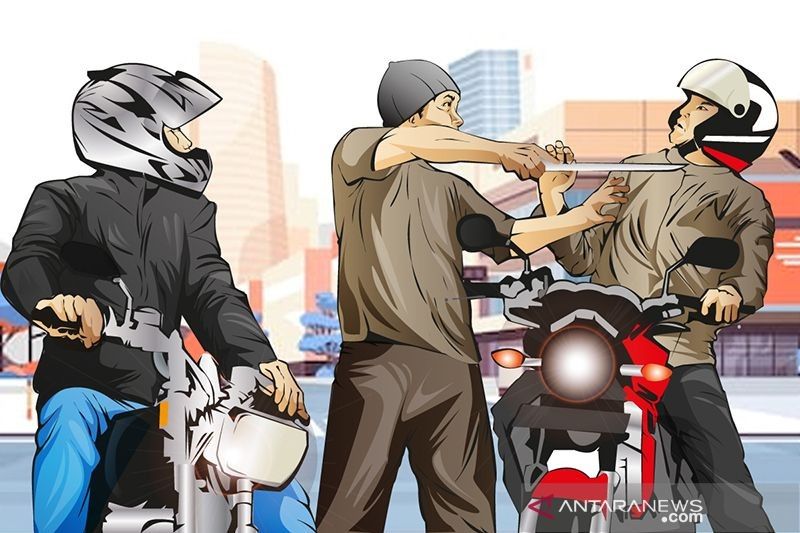 Pria Kehilangan Motor di Jaksel Usai Dituduh Tabrak Orang