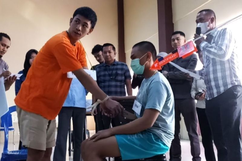 Rekonstruksi Pembunuhan Wanita Hamil di Gowa: 98 Tusukan, Tersangka Terancam Hukuman Mati