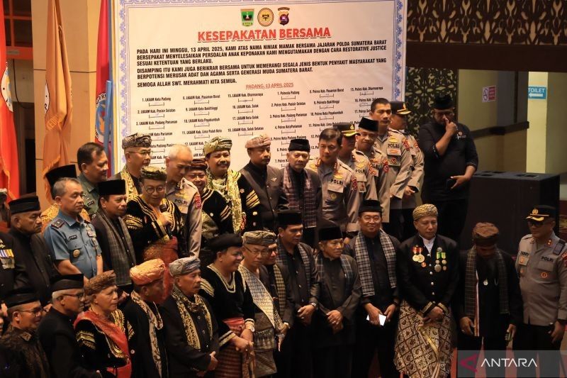 Masyarakat Adat dan Polda Sumbar Sepakat: Keadilan Restoratif untuk Selamatkan Generasi Muda