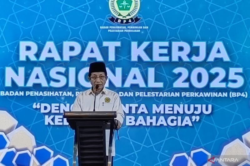 Menag Harap BP4 Tekan Angka Perceraian yang Mengkhawatirkan di Indonesia