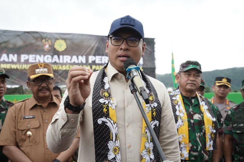 Wamentan Kawal Pembangunan Irigasi Pertanian demi Swasembada Pangan