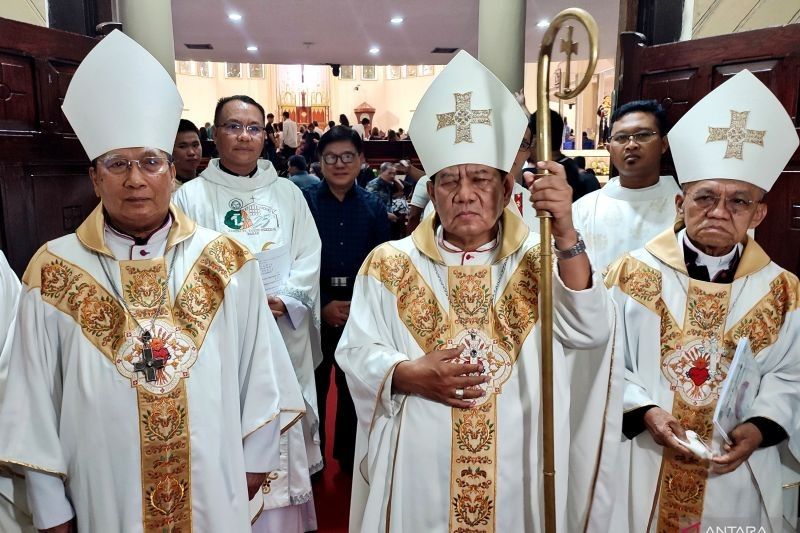 Misa Requiem di Makassar Doakan Paus Fransiskus, Warisan Perdamaian dan Keadilan Diharapkan Berlanjut