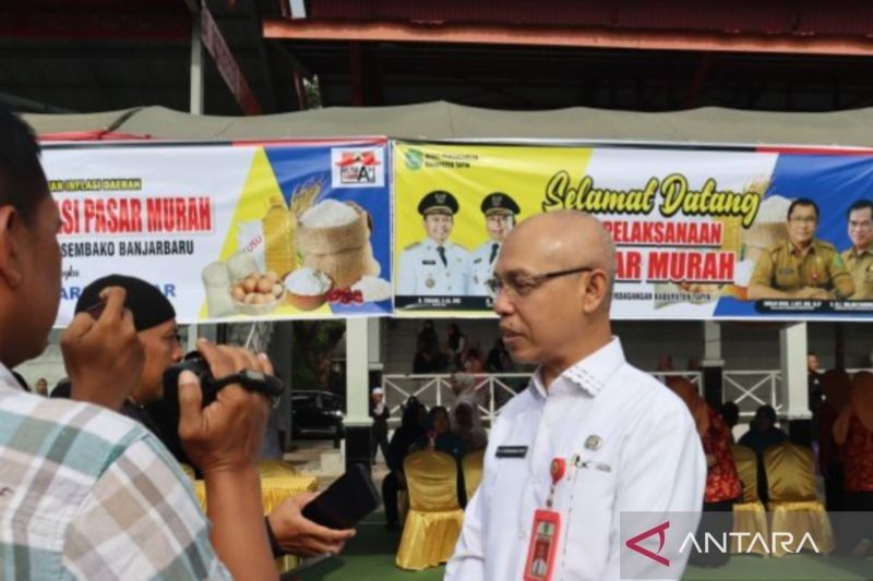 Pemkab Tapin Gelar Pasar Murah di 12 Kecamatan, Ringankan Beban Masyarakat Pasca-Lebaran