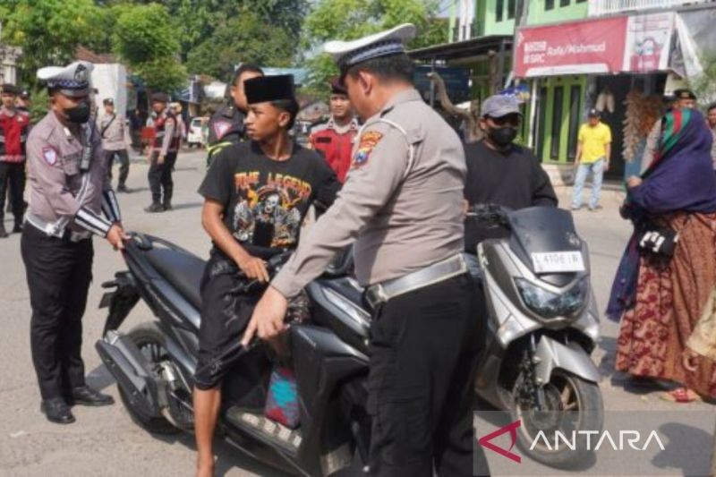 Polres Bangkalan Gencarkan Operasi Tekan Kriminalitas, Ratusan Kendaraan Terjaring Razia