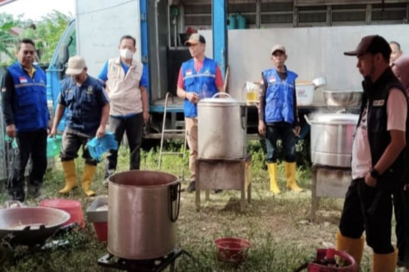 Dapur Umum Dinsos Palu Layani 900 Korban Banjir