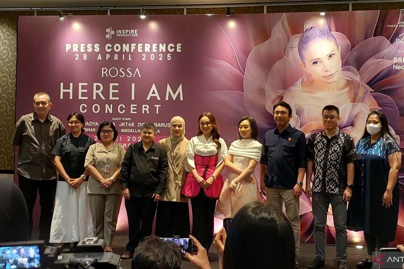 Rossa Usung Konsep Ramah Lingkungan di Konser