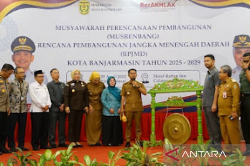 RPJMD Banjarmasin 2025-2029: Selaras dengan Pemerintah Pusat dan Provinsi