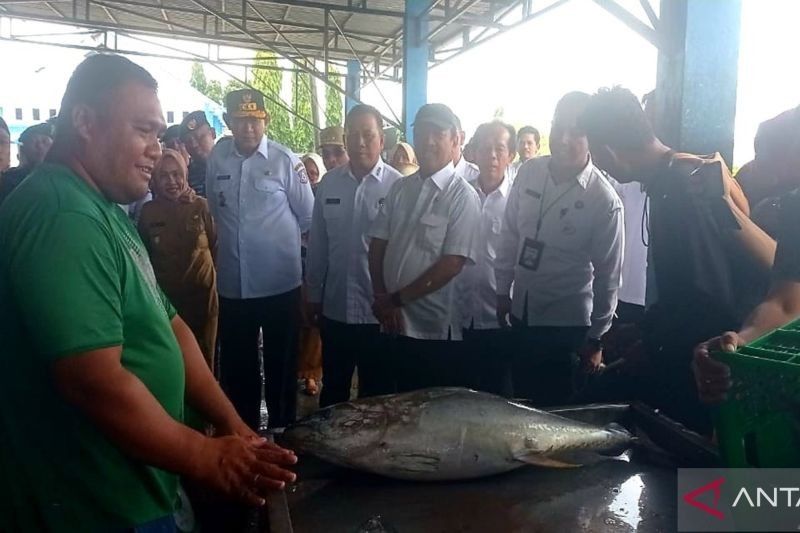 Menteri KKP Kagum Potensi Laut Gorontalo, Tinjau Fasilitas PPN Kwandang