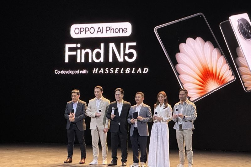 Oppo Find N5: Smartphone Lipat Setipis Dua Koin, Harga Rp27,9 Juta!