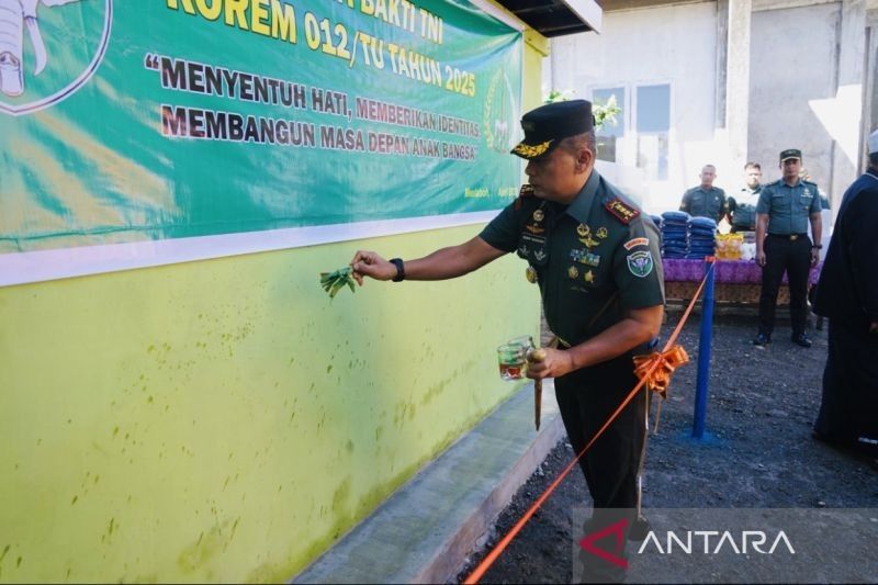 Korem 012/Teuku Umar Perbaharui Panti Asuhan di Aceh Barat, Berikan Harapan Baru untuk 50 Anak Yatim
