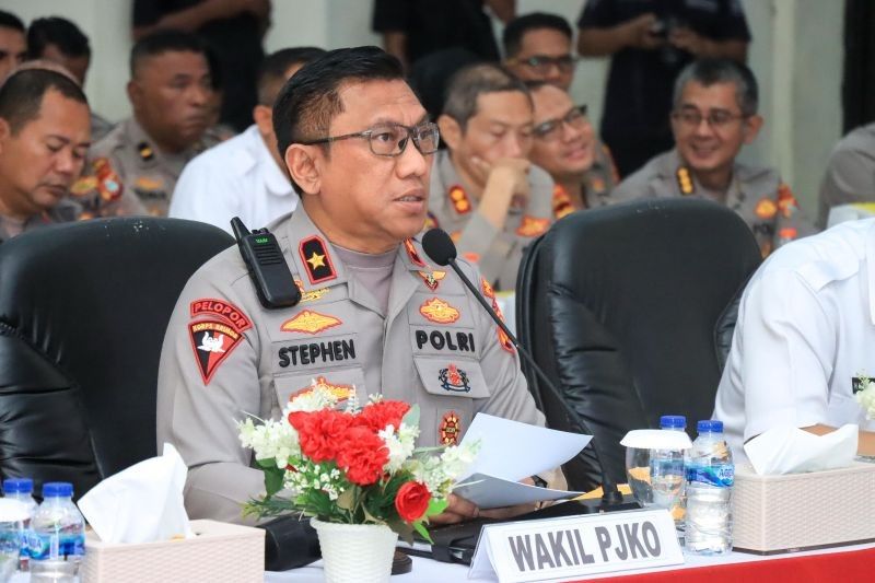 Polda Malut Gelar Latpraops Operasi Premanisme Kie Raha 2025: Antisipasi Gangguan Kamtibmas Jelang May Day