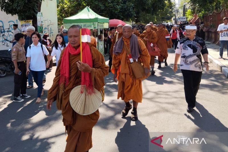 Pemkot Cirebon Apresiasi Perjalanan Spiritual Thudong: Simbol Toleransi Antarumat Beragama