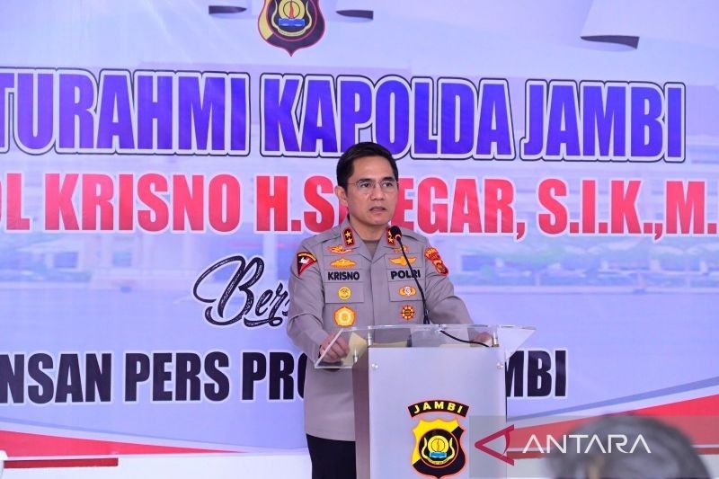 Kapolda Jambi Ajak Jurnalis Jaga Stabilitas Daerah, Hindari Berita yang Memecah Belah