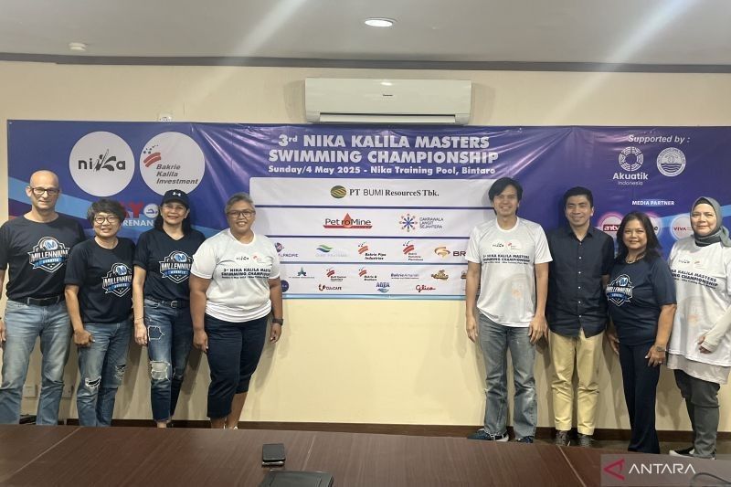 Kejuaraan Renang Master Nika Kalila 2025 Tambah Nomor Lomba, Libatkan Perenang Nasional