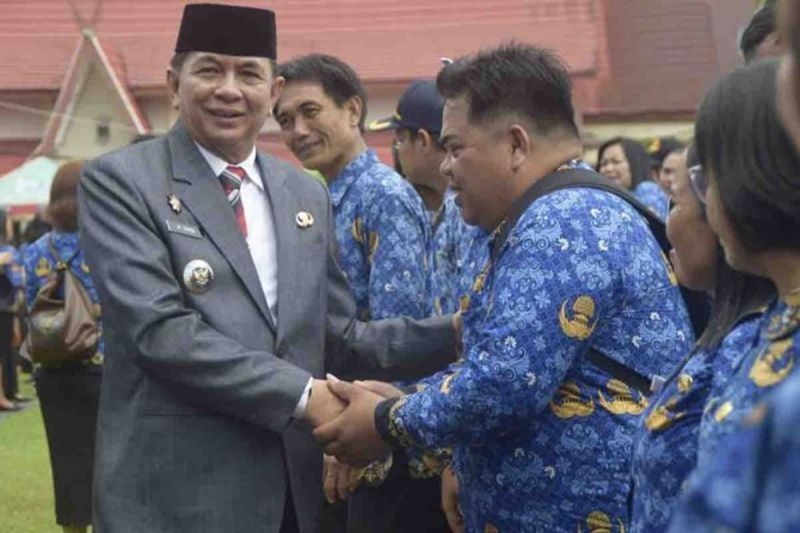 Bupati Barito Timur Lantik 1.741 ASN Baru: Siap Wujudkan Visi Indonesia Emas 2045