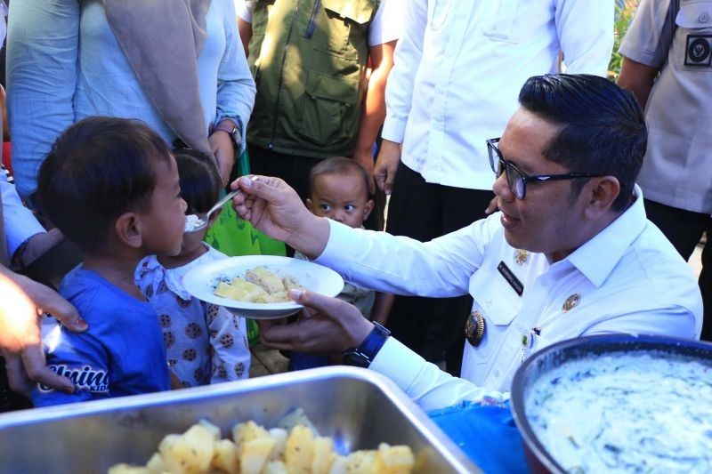 1.000 Balita Risiko Stunting di Kota Tangerang Terima Bantuan Pangan