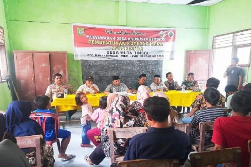 Koperasi Desa Merah Putih Digalakkan di Panyabungan Timur, Madina