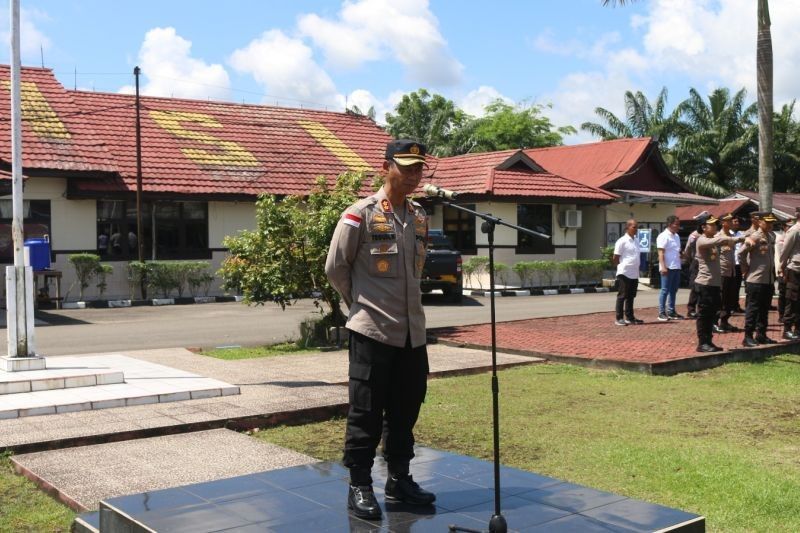 Polres Bengkayang Siap Amankan May Day 2025: Latihan Intensif Hadapi Aksi Massa