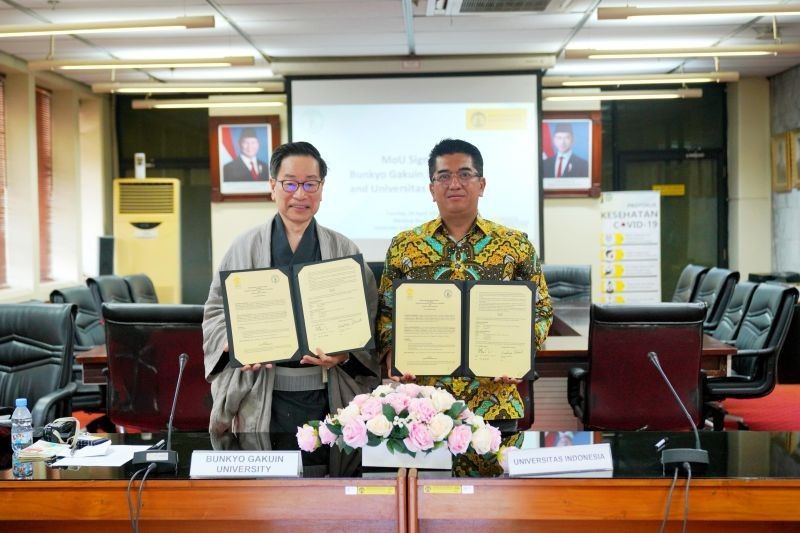 UI dan UIN Syarif Hidayatullah Jalin Kerja Sama Internasional dengan Bunkyo Gakuin University Jepang