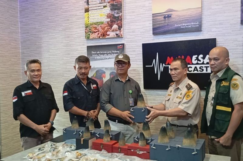 Kemenhut Gagalkan Penyelundupan Satwa Dilindungi di Sulut, Libatkan WNA China