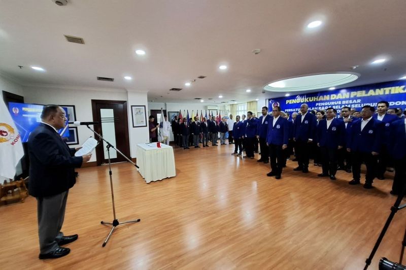 KONI Lantik Pengurus PB POSSI 2025-2029, Dorong Pemasyarakatan Olahraga Selam