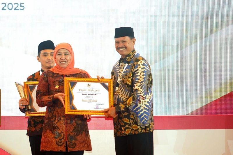 Madiun Raih Penghargaan Perencanaan Pembangunan Terbaik Ketiga se-Jawa Timur