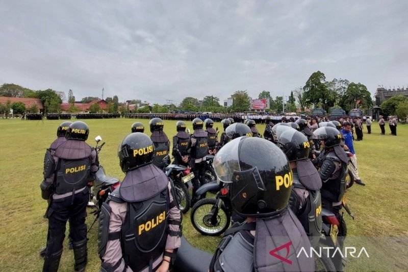 2.146 Personel Gabungan Amankan Hari Buruh di Kalimantan Tengah