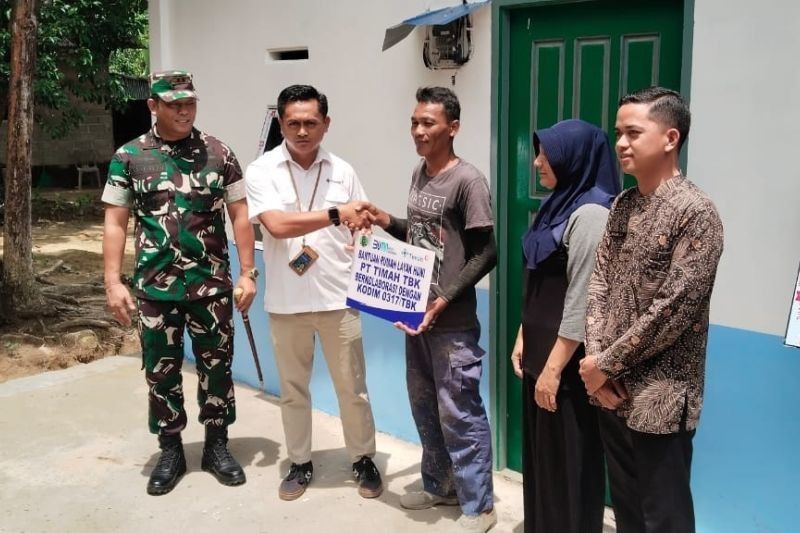PT Timah Bangun Rumah Layak Huni untuk Warga Karimun, Wujudkan Impian Nasir