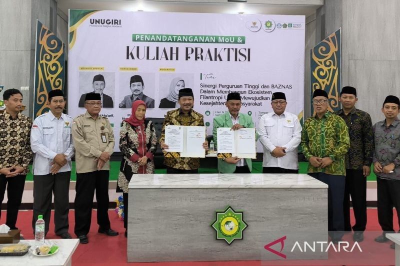 Baznas RI dan Unugiri Jalin Kerja Sama Bangun Ekosistem Filantropi